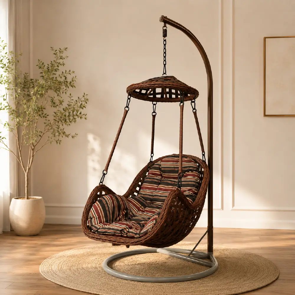 Stylish Premium Hanging Swing Leisure Chair - SWING-1 - Image 2